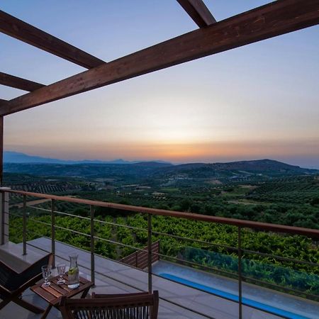 Stylish Villa Liatiko - Heated Pool - Amazing Views Epano Vathia Zewnętrze zdjęcie