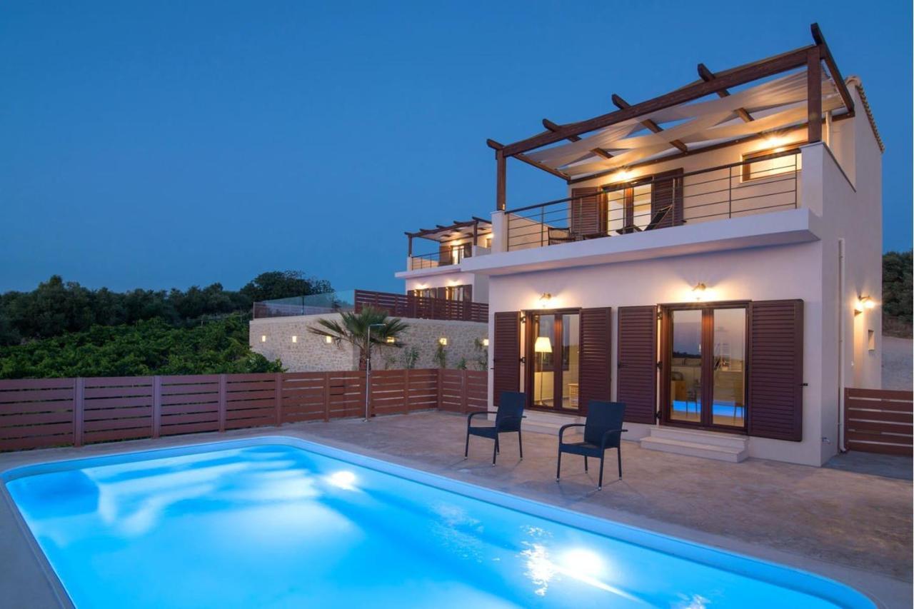 Stylish Villa Liatiko - Heated Pool - Amazing Views Epano Vathia Zewnętrze zdjęcie