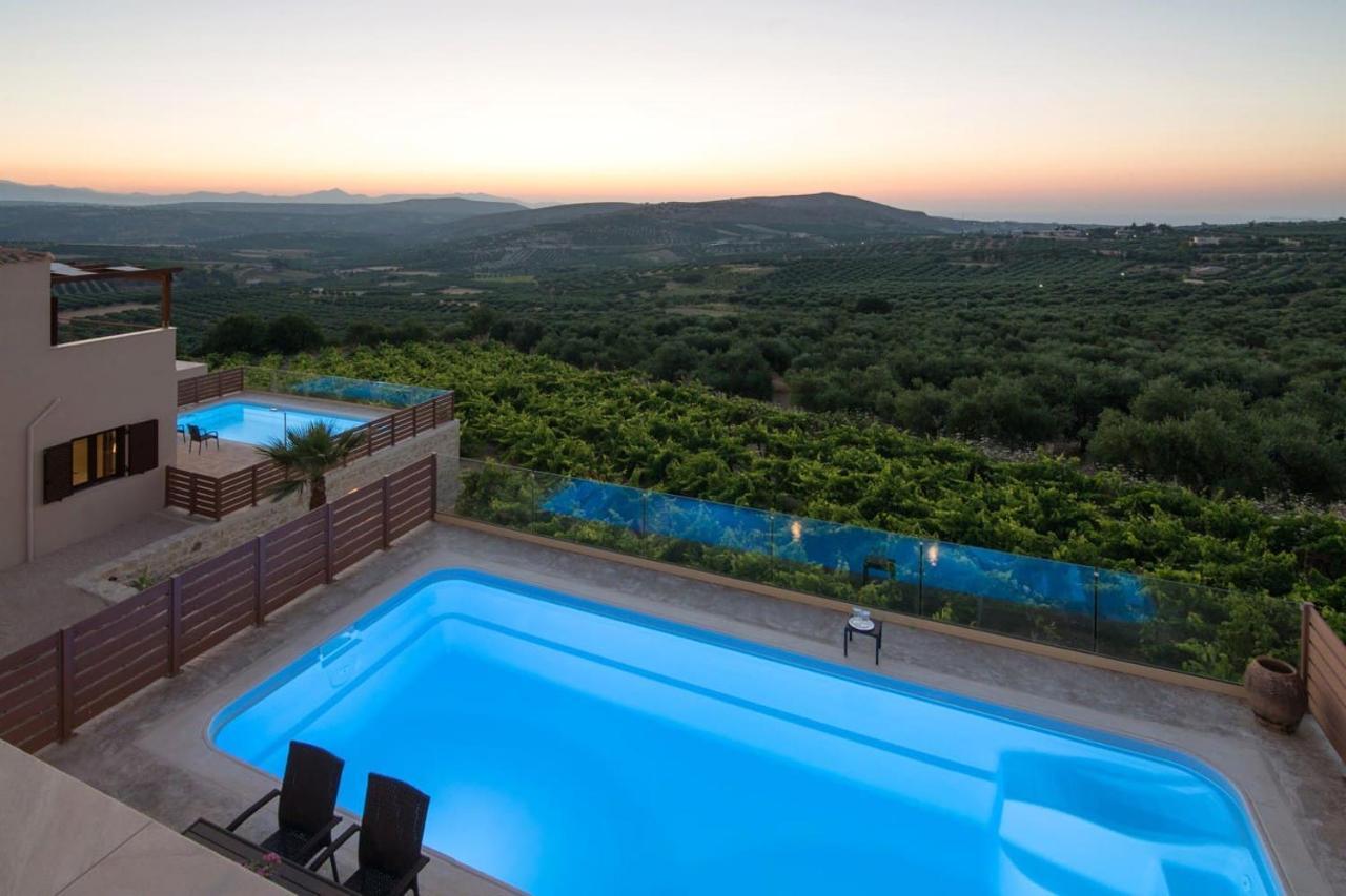Stylish Villa Liatiko - Heated Pool - Amazing Views Epano Vathia Zewnętrze zdjęcie
