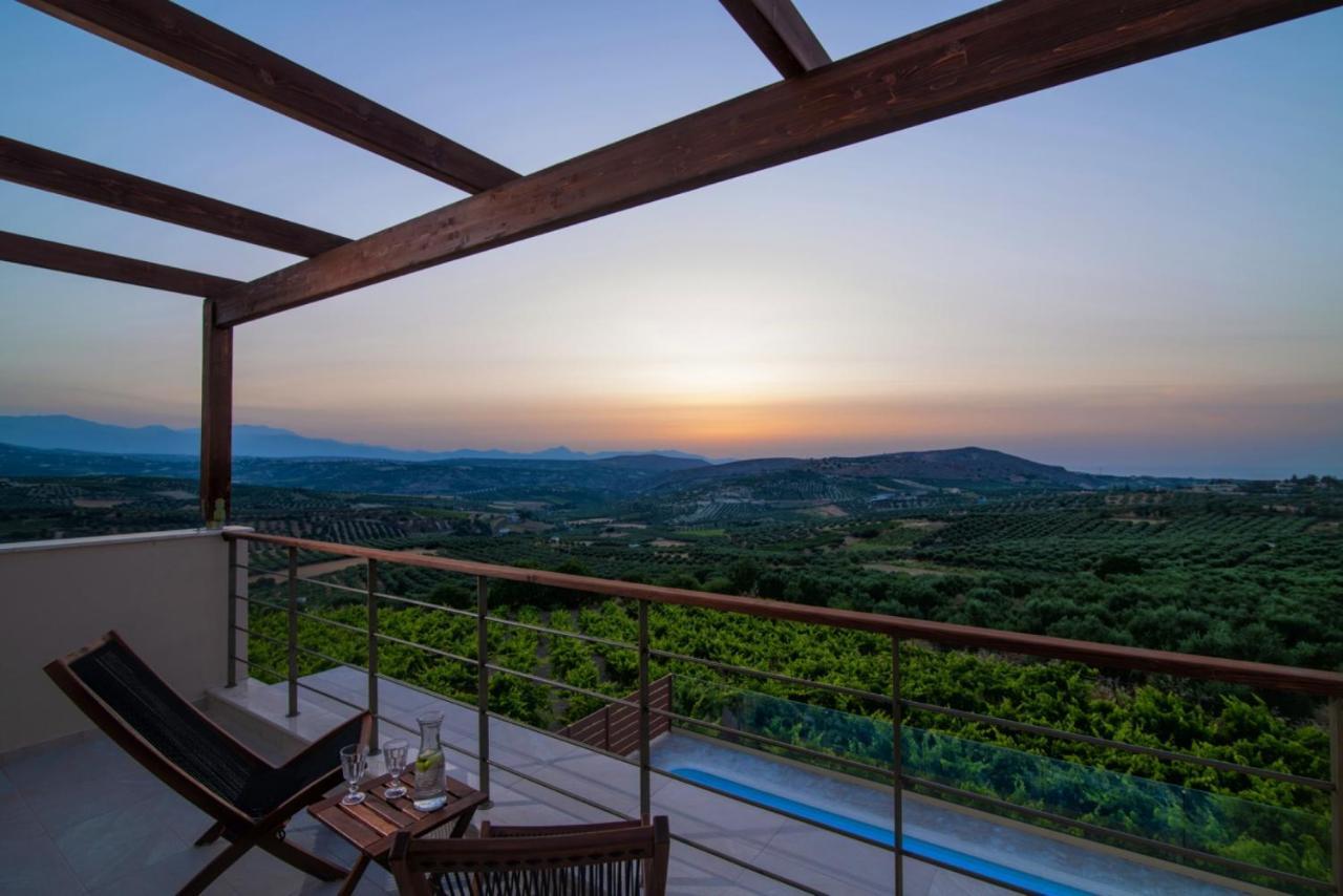 Stylish Villa Liatiko - Heated Pool - Amazing Views Epano Vathia Zewnętrze zdjęcie
